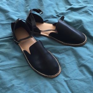 Ankle strap flats